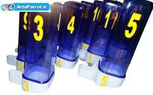 ابخوری قفس شماره دار پرندگان