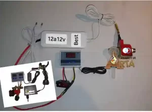 سنسور کنترل خودکار دما بخاری گازی 