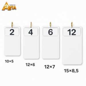 پلاک، شماره پلاک