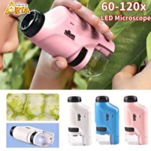 میکروسکوپ جیبی, میکروسکوپ تشخیص نطفه تخم پرندگان, Pocket Microscope 120X, Bird Egg Fertility Tester, تخمشناسی پرندگان, Portable Digital Microscope, Bird Embryo Detection